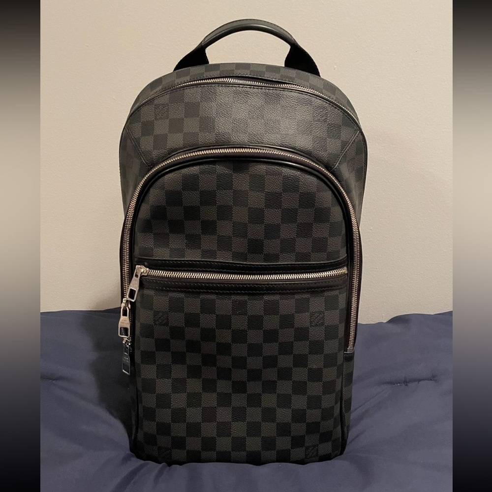 Louis Vuitton Michael Backpack Damier Graphite